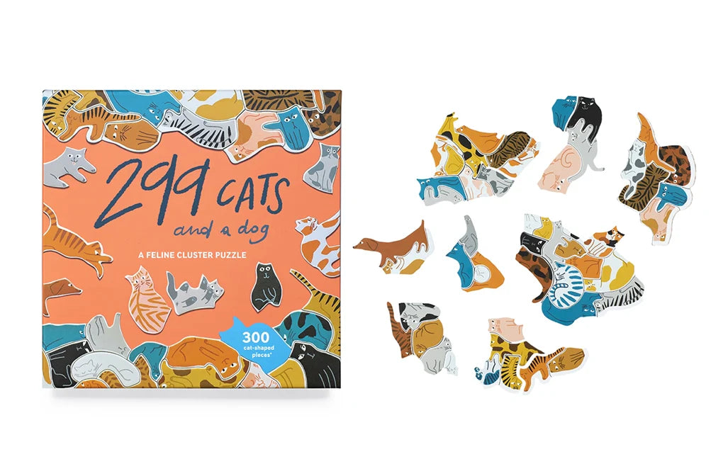 299 Cats & A Dog Jigsaw Puzzle (Jigsaw)
