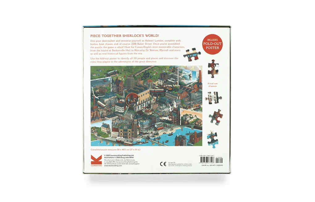 The World of Sherlock Holmes 1000 Piece Jigsaw Puzzle (Jigsaw)