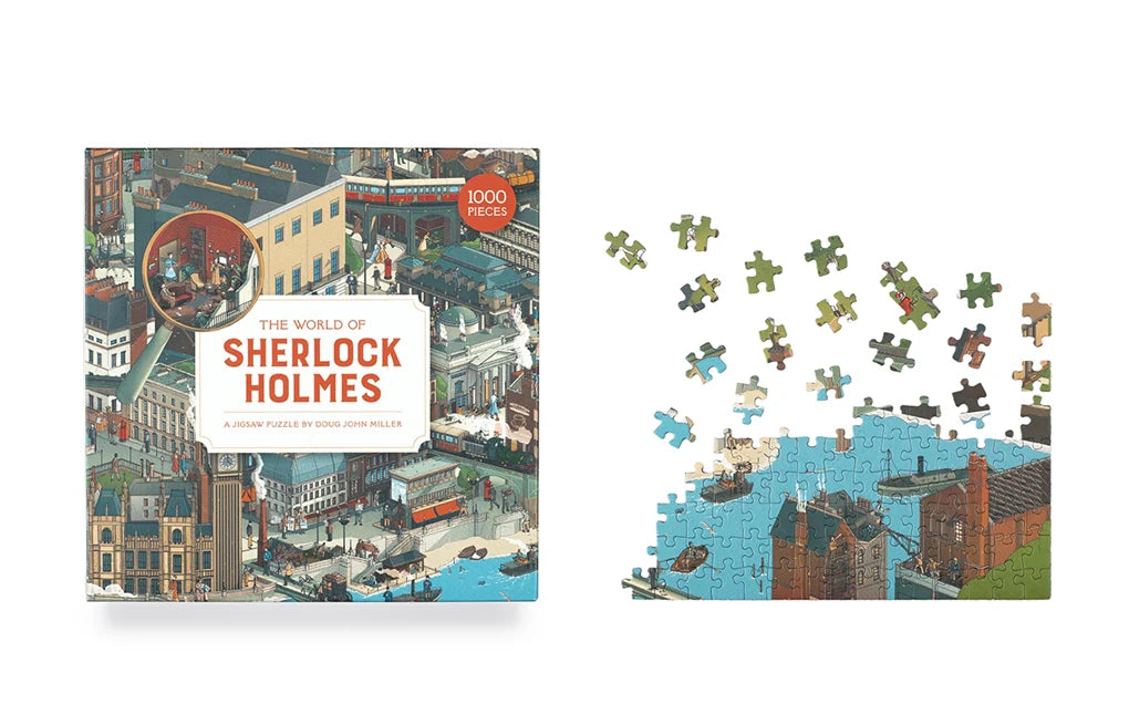 The World of Sherlock Holmes 1000 Piece Jigsaw Puzzle (Jigsaw)