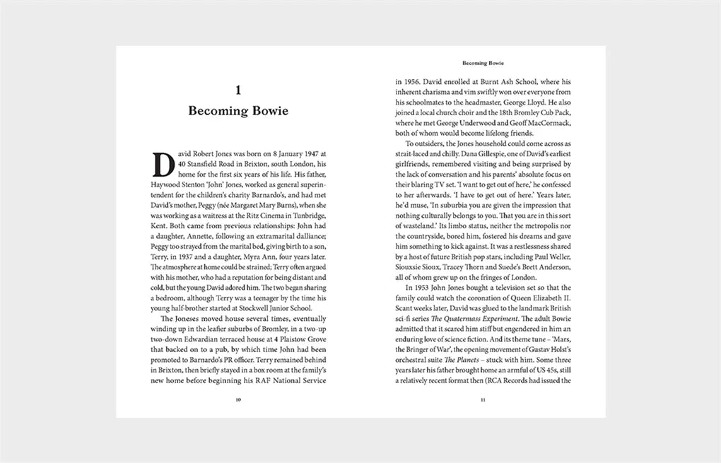 David Bowie - Lives of the Musicians (Hardback)