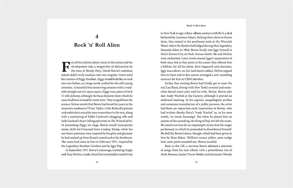 David Bowie - Lives of the Musicians (Hardback)