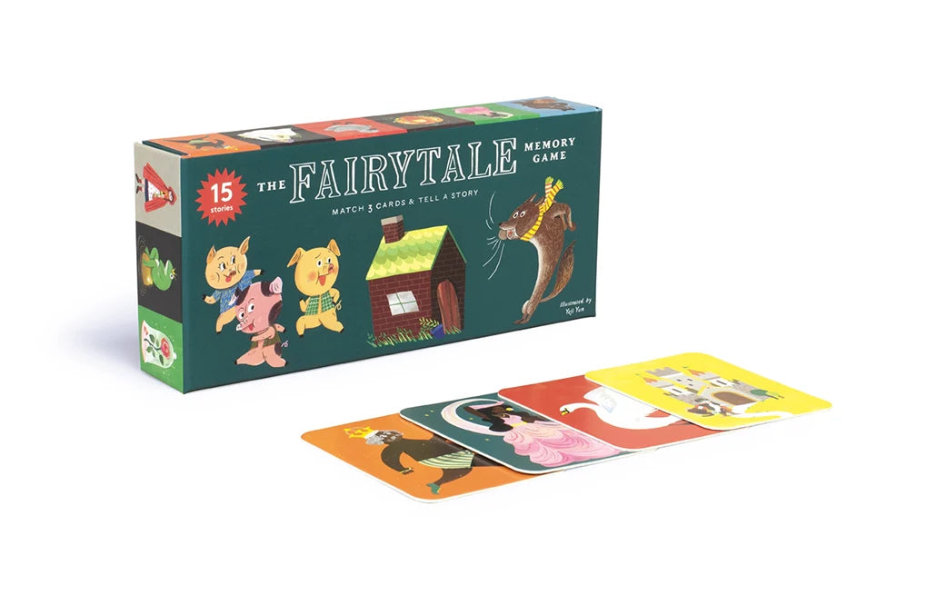 The Fairytale Memory Game - Match 3 cards & tell a story
