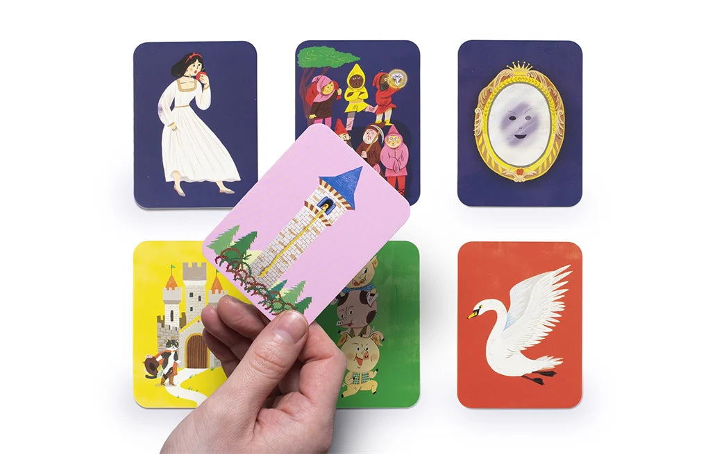The Fairytale Memory Game - Match 3 cards & tell a story