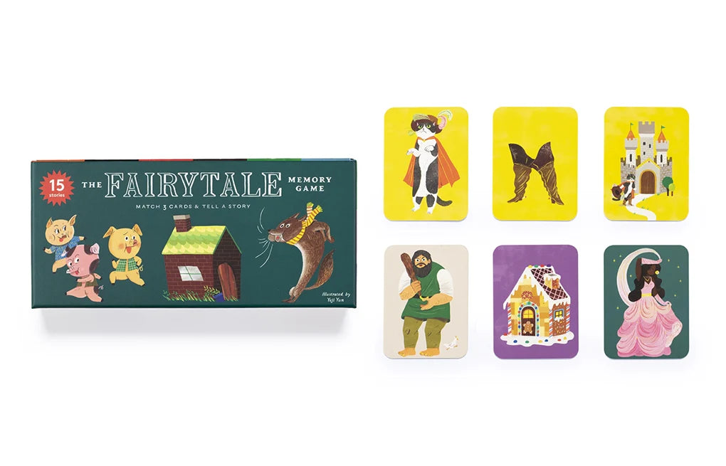 The Fairytale Memory Game - Match 3 cards & tell a story