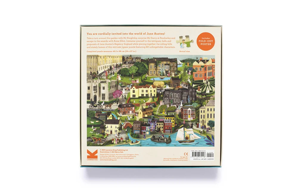 The World of Jane Austen 1000 Piece Jigsaw Puzzle (Jigsaw)