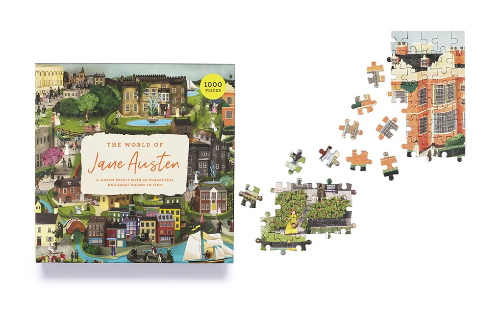 The World of Jane Austen 1000 Piece Jigsaw Puzzle (Jigsaw)