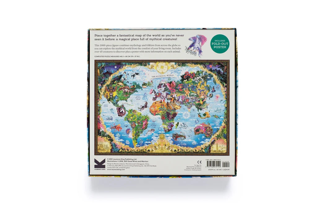 The Mythical World A Jigsaw Puzzle Filled with Fantastical Creatures