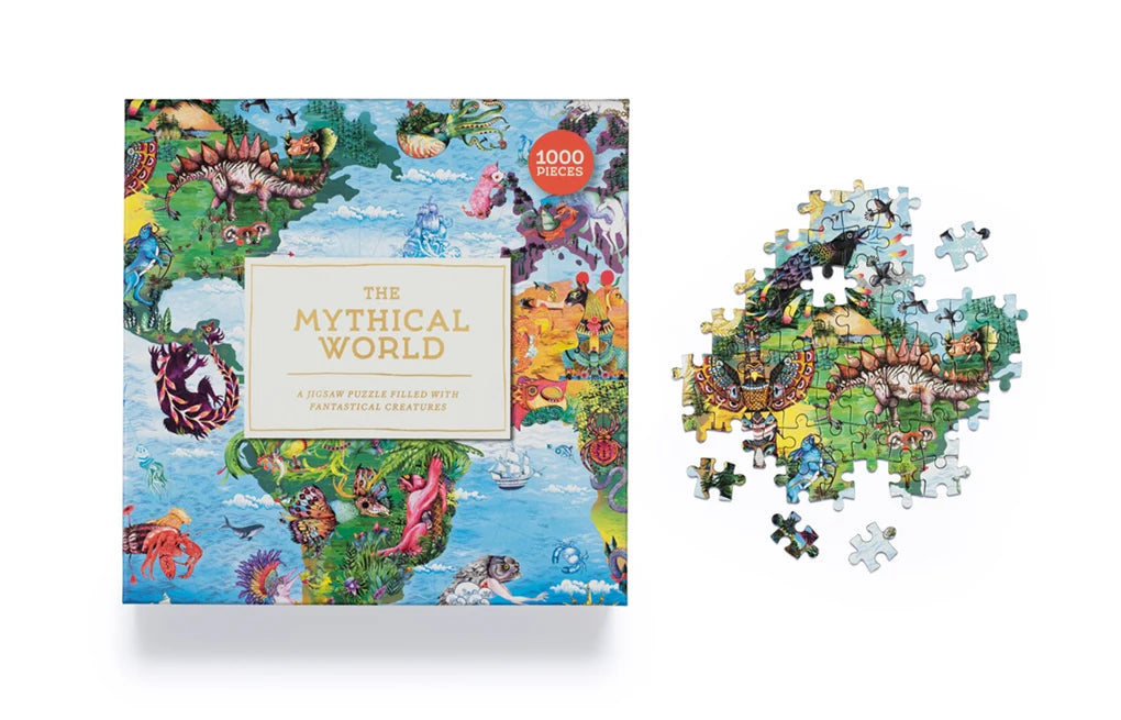 The Mythical World A Jigsaw Puzzle Filled with Fantastical Creatures