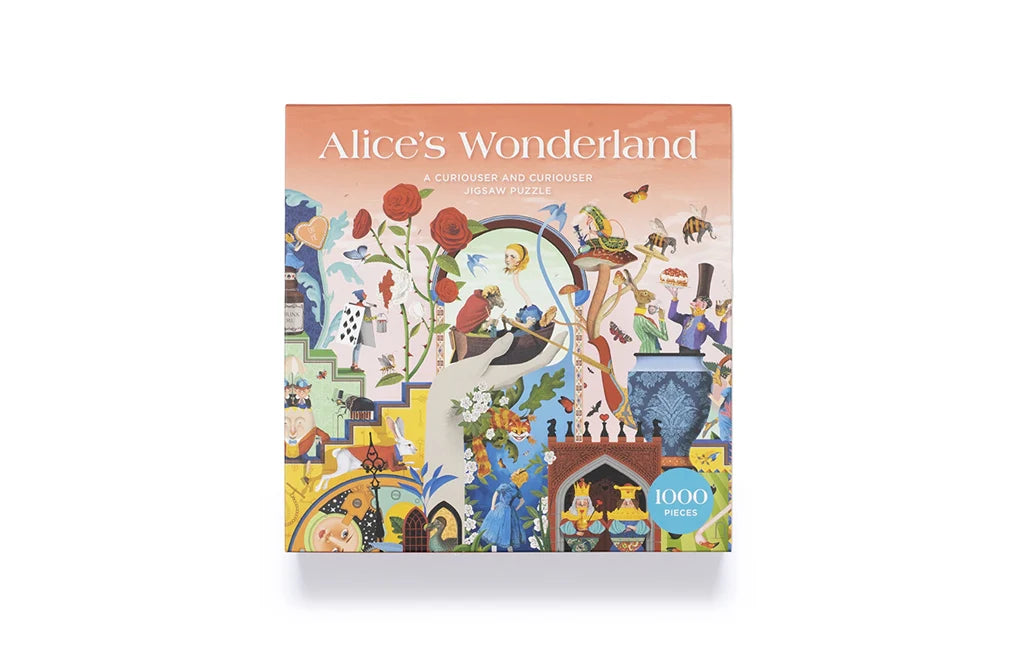 The Alice's Wonderland 1000 Piece Puzzle: A Curiouser and Curiouser Jigsaw Puzzle