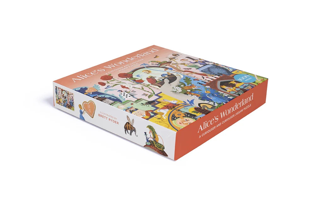 The Alice's Wonderland 1000 Piece Puzzle: A Curiouser and Curiouser Jigsaw Puzzle