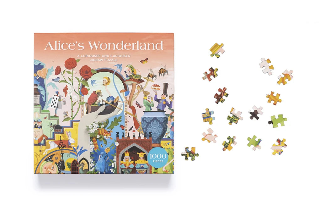 The Alice's Wonderland 1000 Piece Puzzle: A Curiouser and Curiouser Jigsaw Puzzle