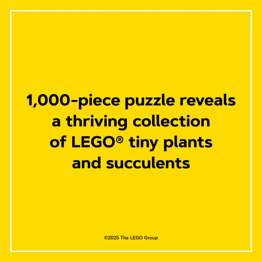 LEGO Tiny Garden 1000-Piece Puzzle (Jigsaw Products)