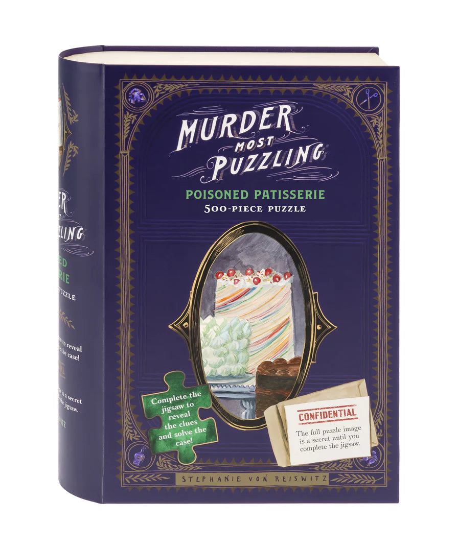 Murder Most Puzzling Poisoned Patisserie 500-Piece Puzzle (Jigsaw Products)