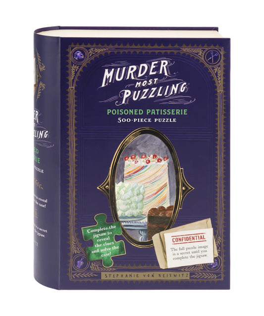 Murder Most Puzzling Poisoned Patisserie 500-Piece Puzzle (Jigsaw Products)