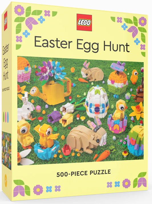 LEGO Easter Egg Hunt 500-Piece Puzzle (Jigsaw Products)