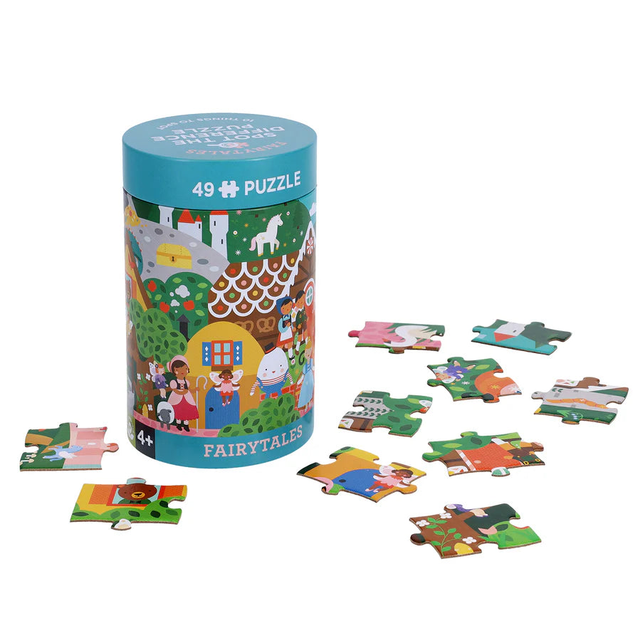 Spot the Difference Puzzle: Fairy Tales CDU of 6 (Jigsaw Products)