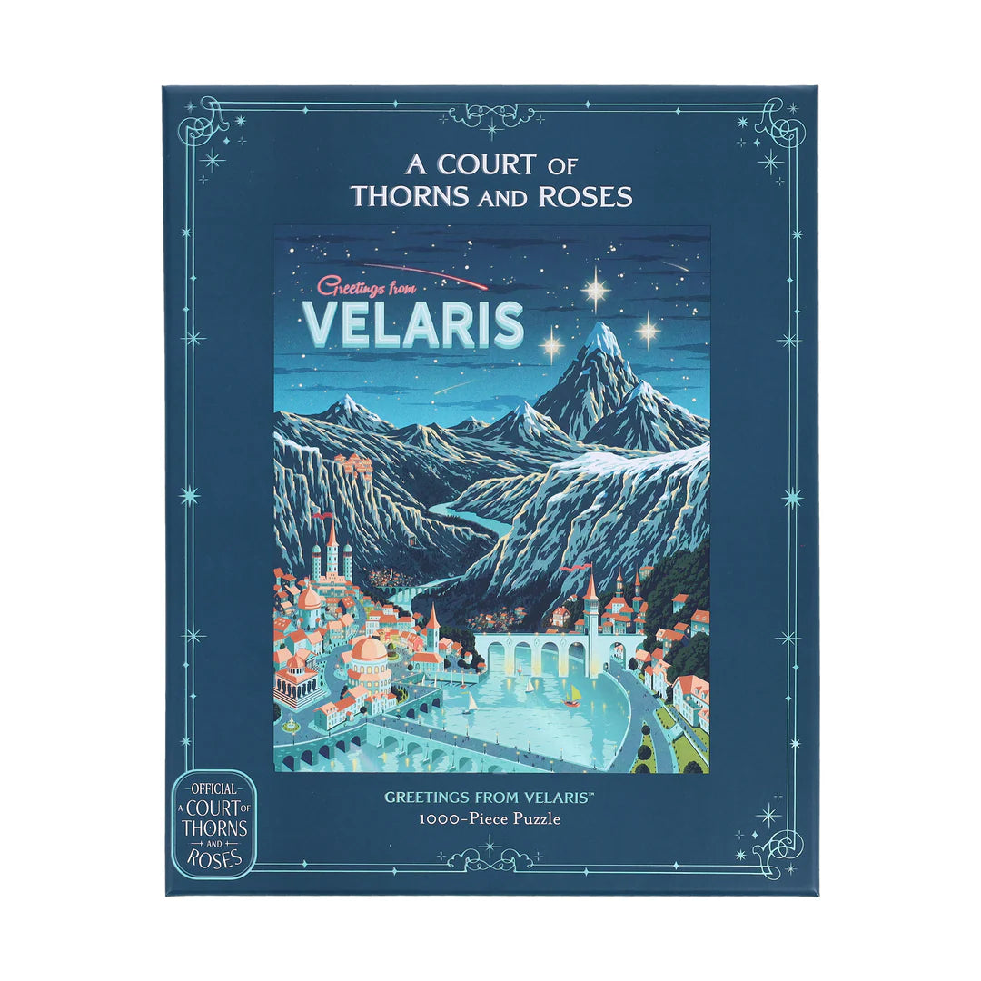 A Court of Thorns and Roses Official Greetings from Velaris 1000-Piece Puzzle
