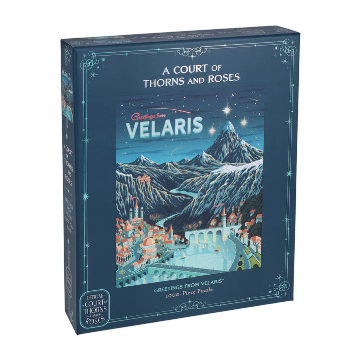 A Court of Thorns and Roses Official Greetings from Velaris 1000-Piece Puzzle