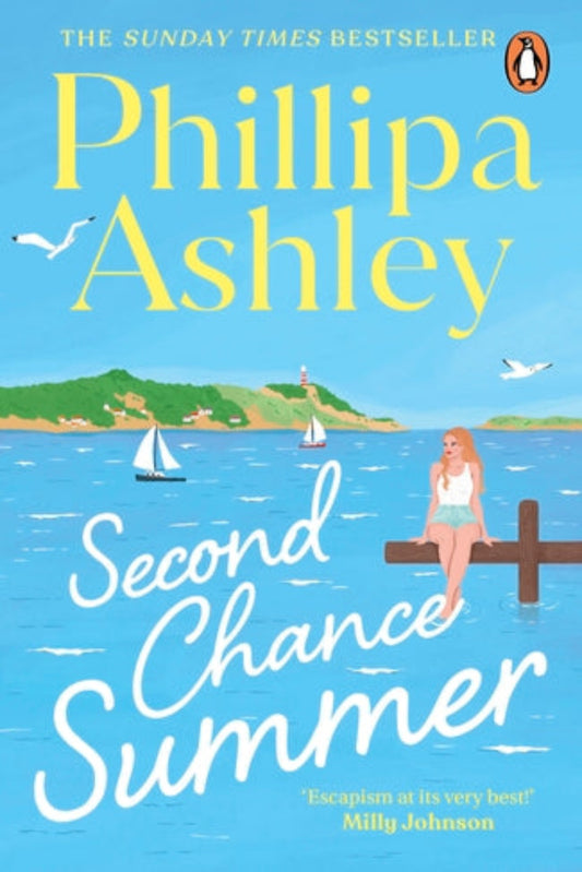 Second Chance Summer By Phillipa Ashley signed edition with a map and a sticker
