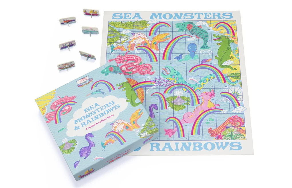 Sea Monsters & Rainbows - A Snakes & Ladders Game