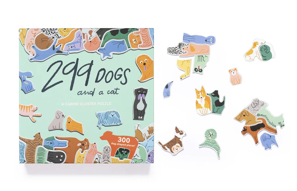 299 Dogs & A Cat Jigsaw Puzzle (Jigsaw)