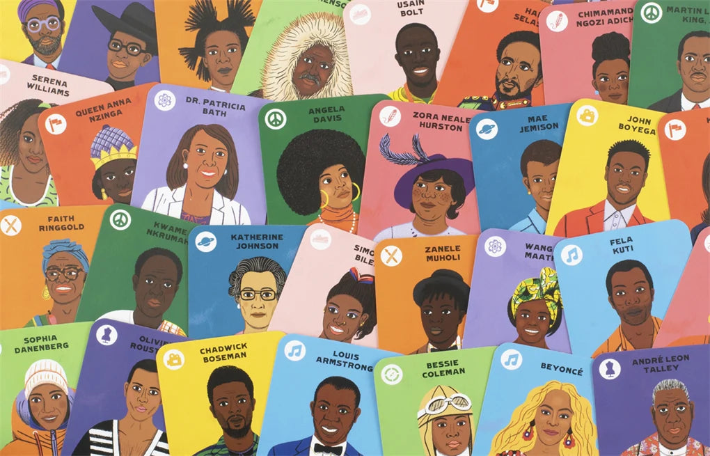 Black Heroes - A Happy Families Card Game