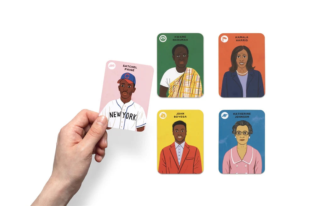 Black Heroes - A Happy Families Card Game
