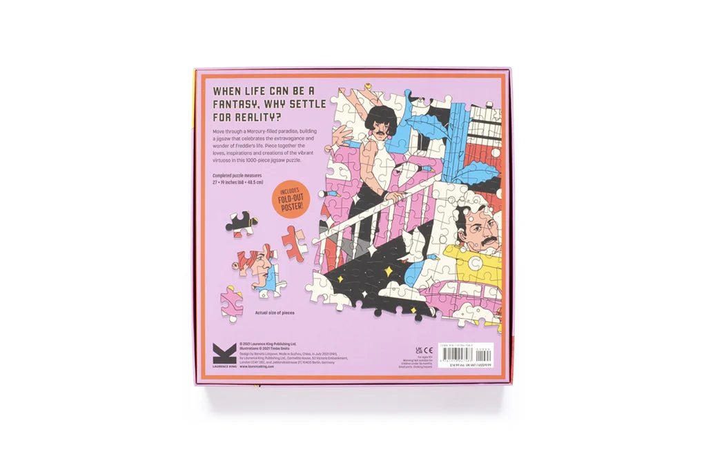 The World of Freddie Mercury: A Jigsaw Puzzle (Jigsaw)