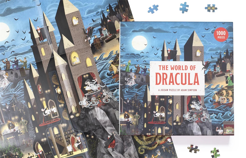 World Of Dracula 1000 Piece Jigsaw Puzzle (Jigsaw)