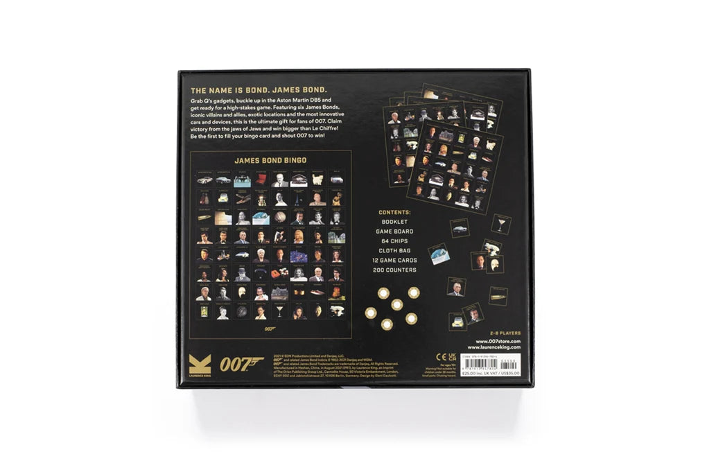 James Bond Bingo - The High-Stakes 007 Game