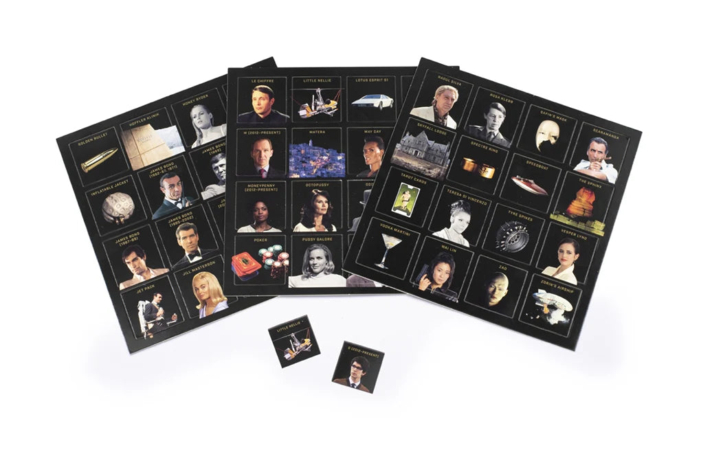 James Bond Bingo - The High-Stakes 007 Game