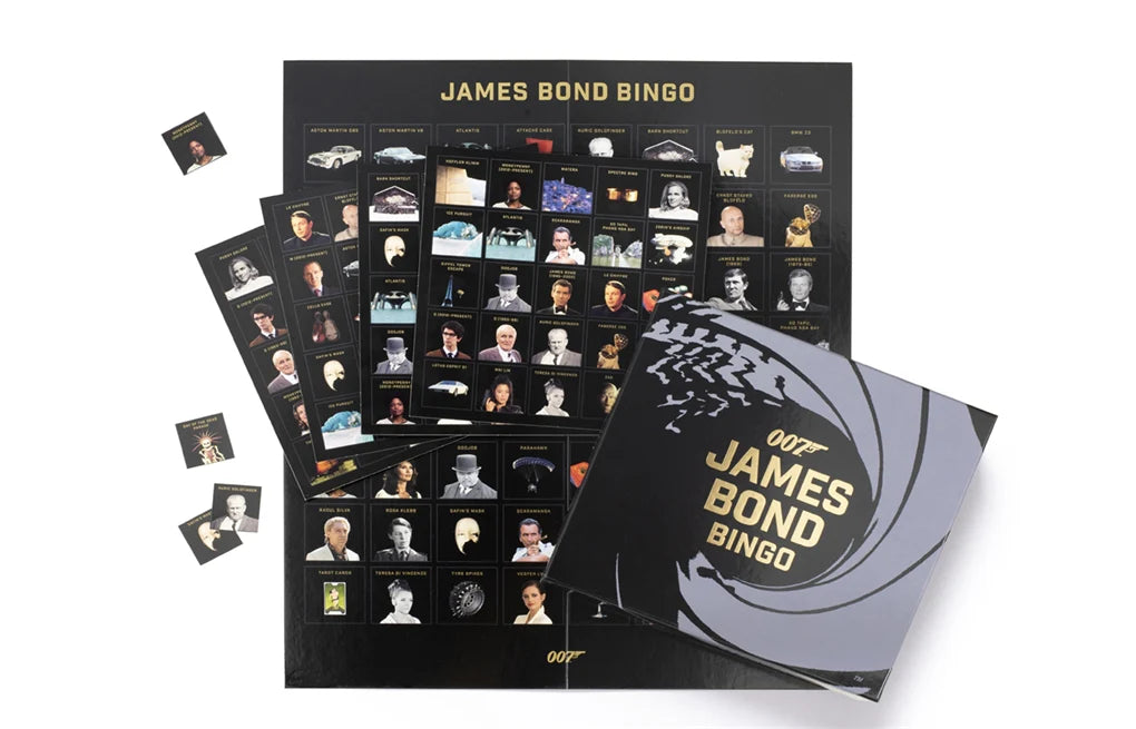 James Bond Bingo - The High-Stakes 007 Game