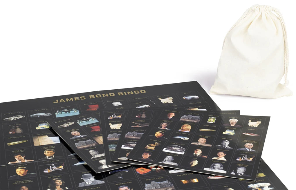 James Bond Bingo - The High-Stakes 007 Game