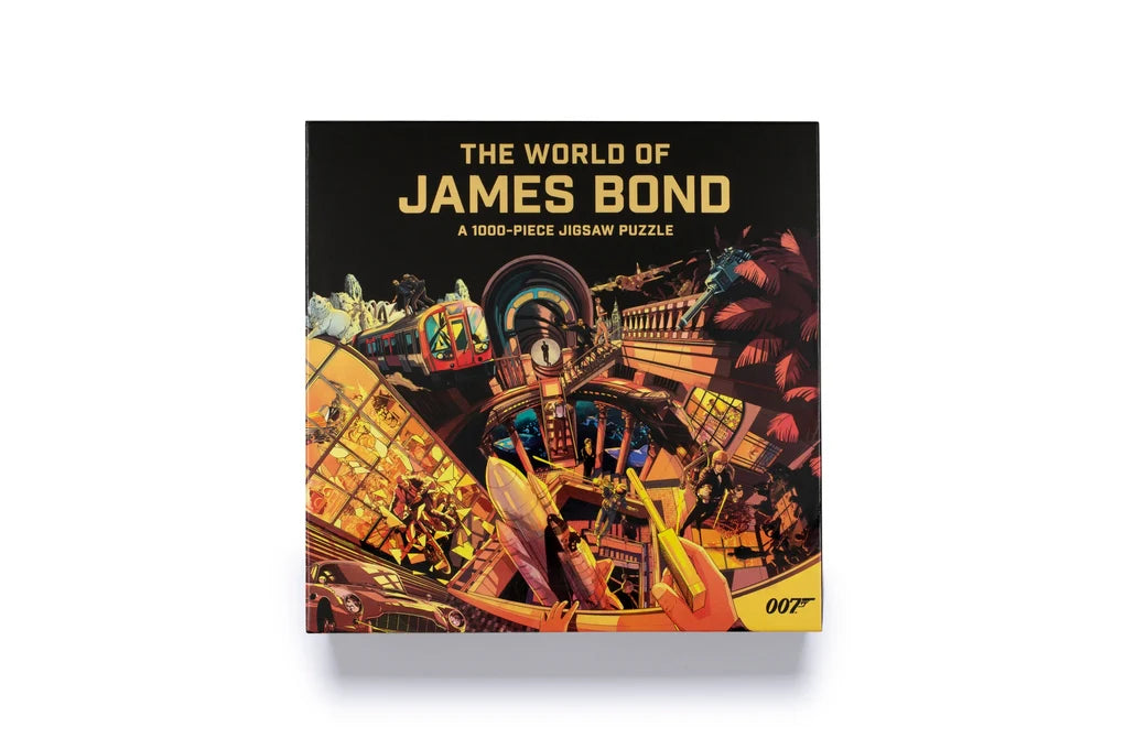 World Of James Bond 1000 Piece Jigsaw Puzzle: A 1000-piece Jigsaw Puzzle