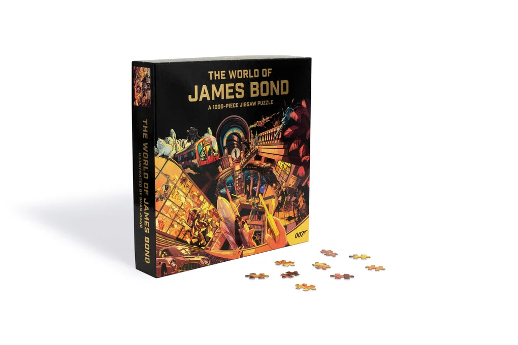 World Of James Bond 1000 Piece Jigsaw Puzzle: A 1000-piece Jigsaw Puzzle