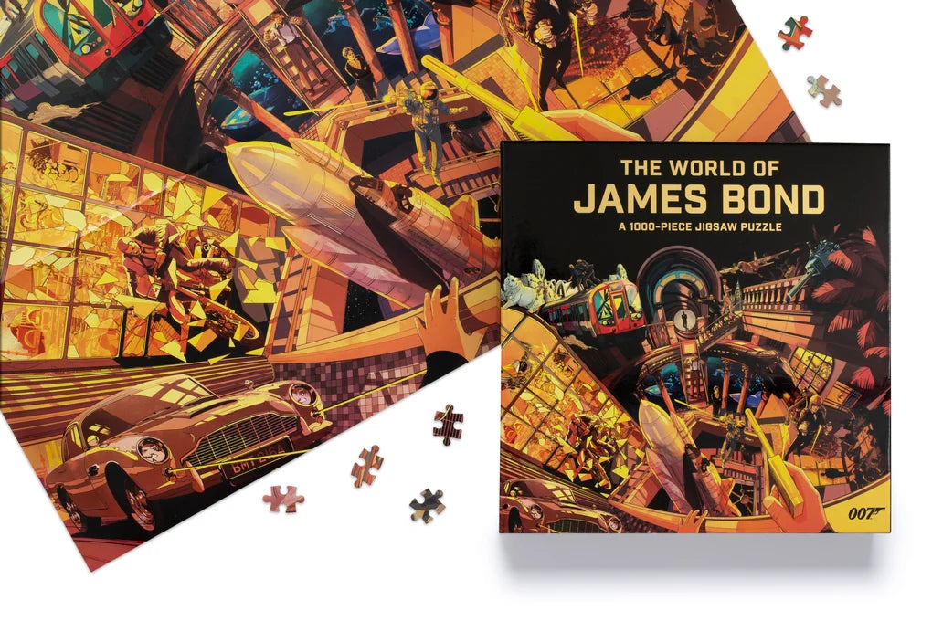 World Of James Bond 1000 Piece Jigsaw Puzzle: A 1000-piece Jigsaw Puzzle