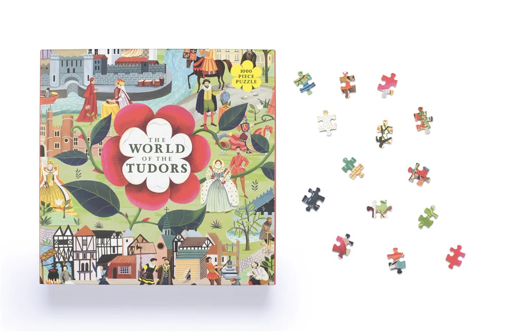 The World of the Tudors A Jigsaw Puzzle with 50 Historical Figures to Find