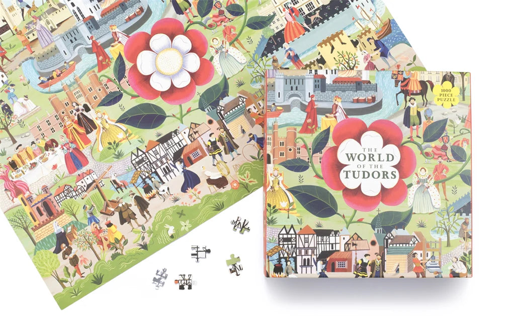 The World of the Tudors A Jigsaw Puzzle with 50 Historical Figures to Find