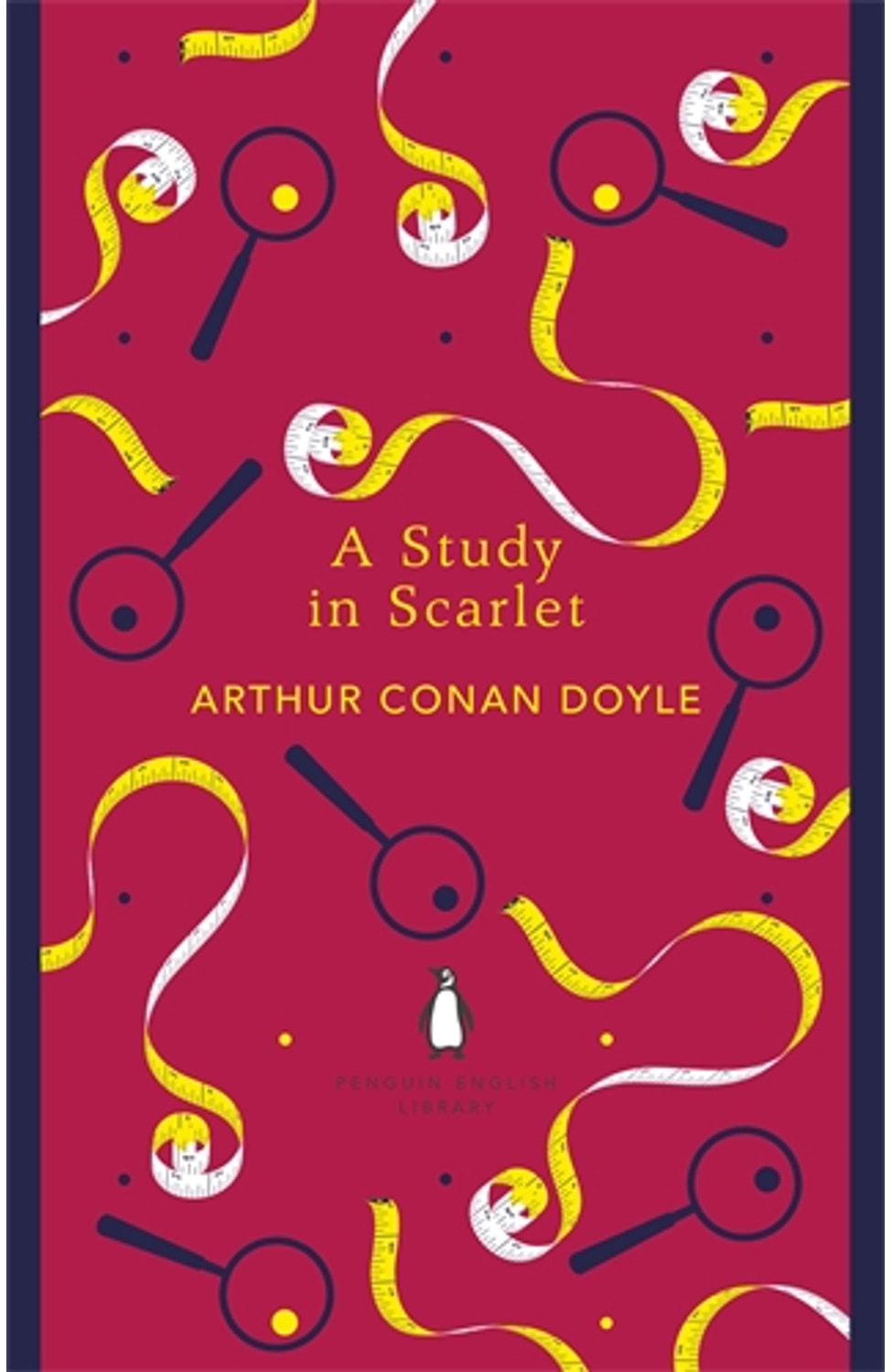 A Study in Scarlet By Arthur Conan Doyle cover