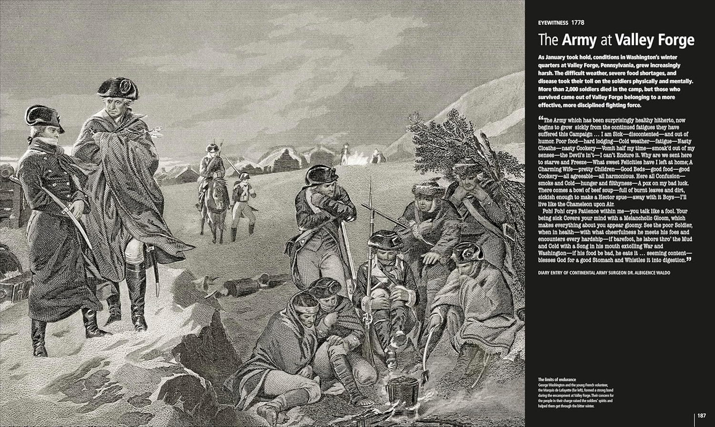 The American Revolution: A Visual History (Hardback)