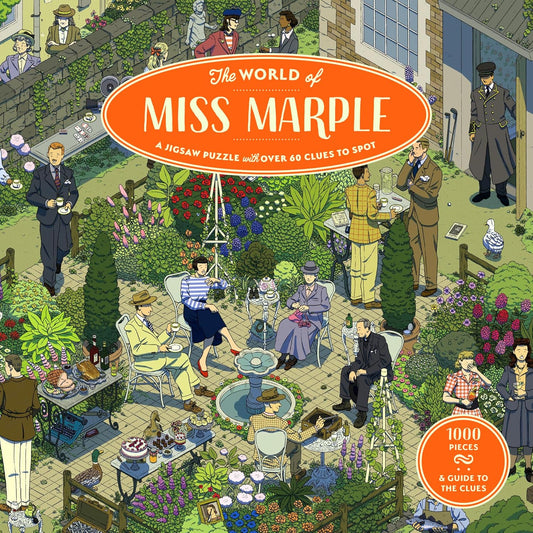The World Of Miss Marple 1000 Piece Jigsaw Puzzle (Jigsaw)