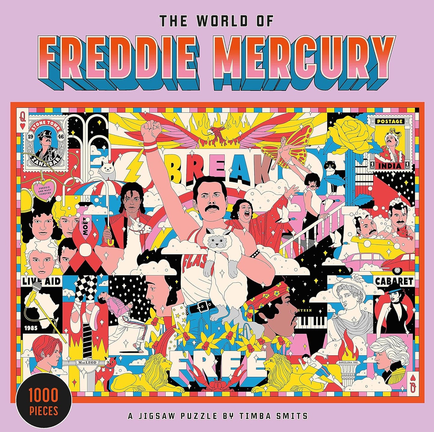 The World of Freddie Mercury: A Jigsaw Puzzle (Jigsaw)