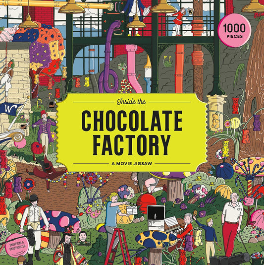Inside the Chocolate Factory 1000 Piece Puzzle: A Movie Jigsaw