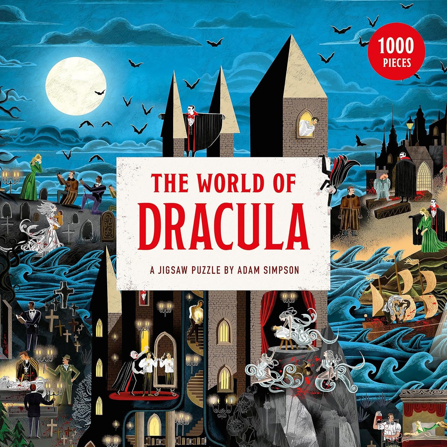 World Of Dracula 1000 Piece Jigsaw Puzzle (Jigsaw)