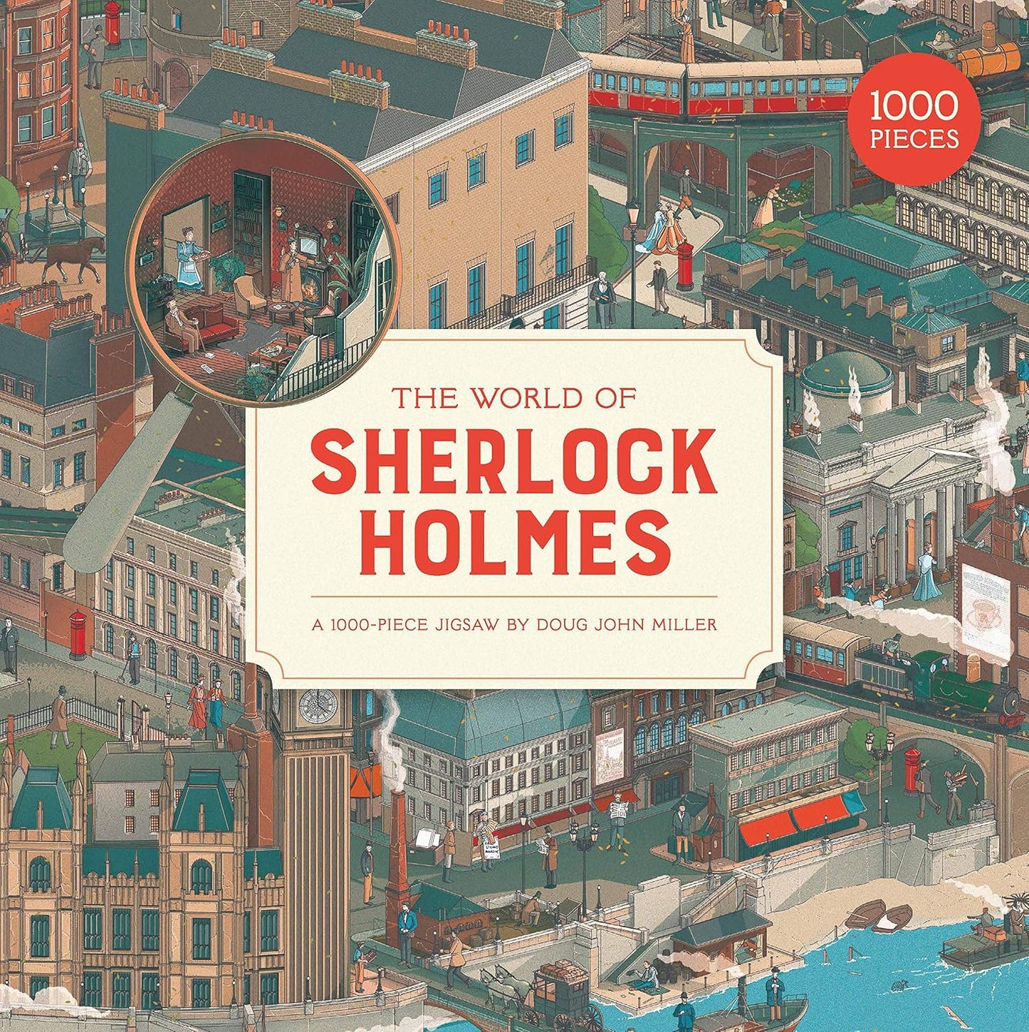 The World of Sherlock Holmes 1000 Piece Jigsaw Puzzle (Jigsaw)