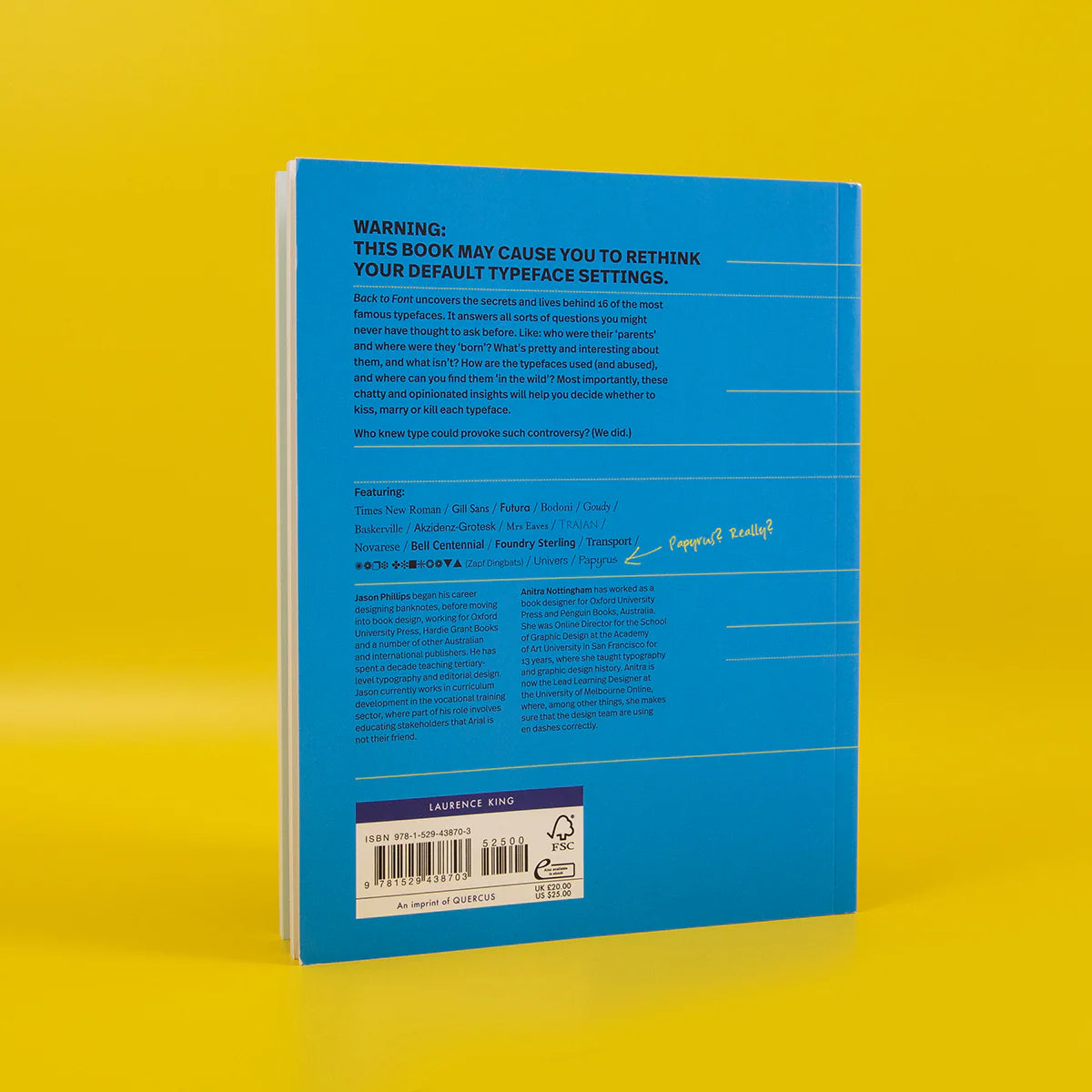 Back to Font: Behind the Typefaces You Thought You Knew (Paperback)