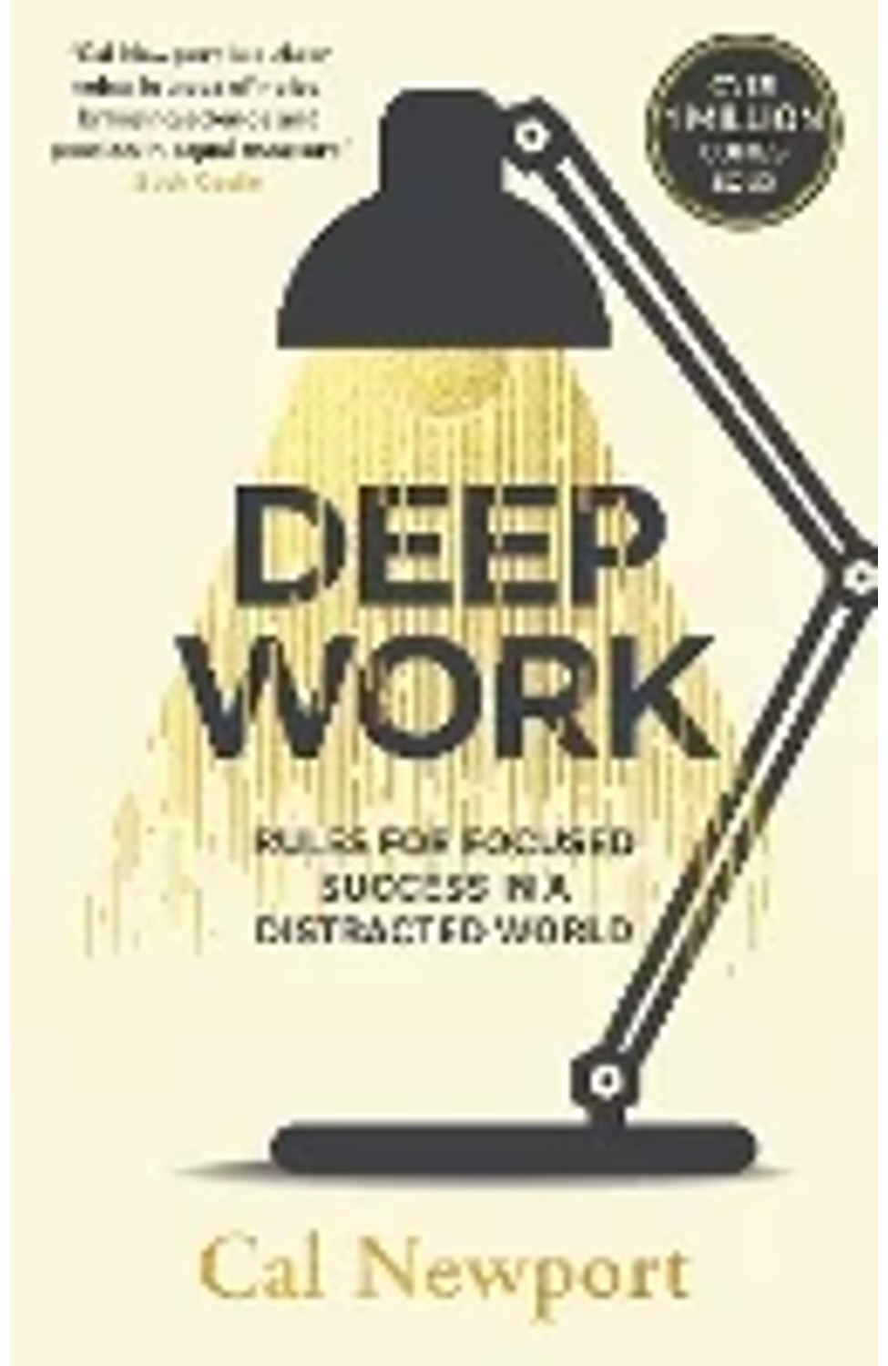 Deep Work By Cal Newport cover