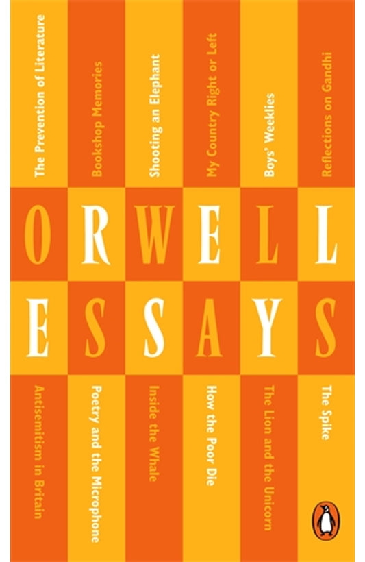Essays By George Orwell cover