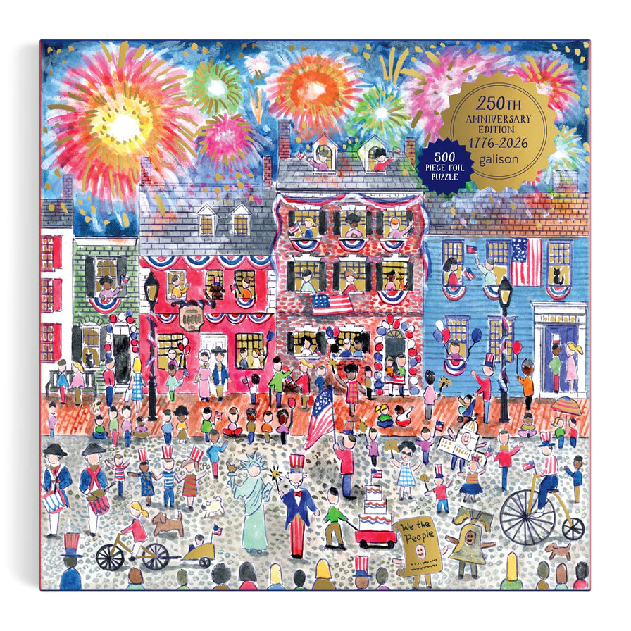 Michael Storrings Celebrate The USA 500 Piece Foil Puzzle (Jigsaw Products)