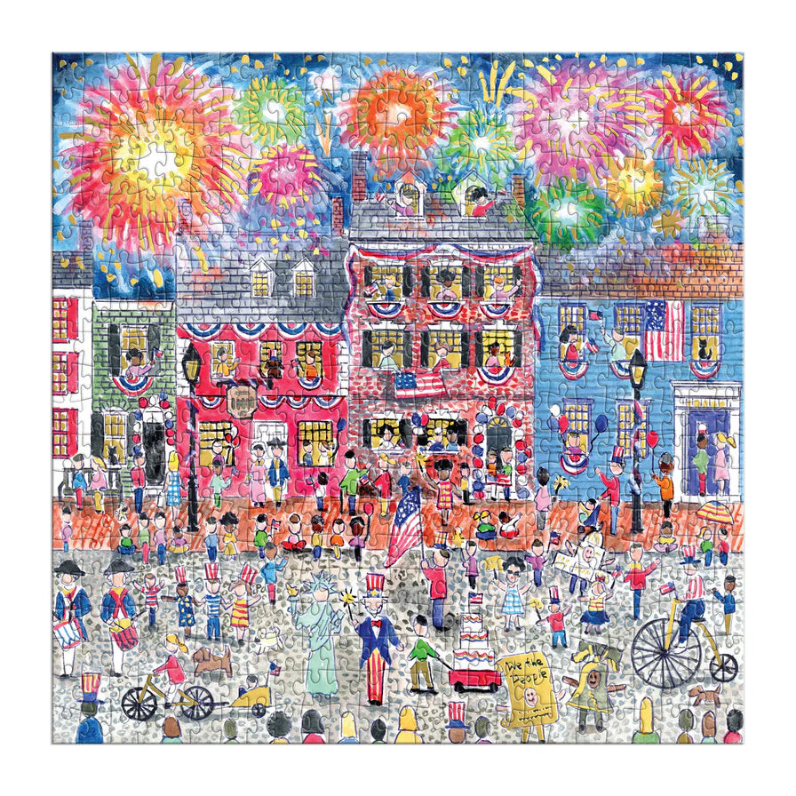 Michael Storrings Celebrate The USA 500 Piece Foil Puzzle (Jigsaw Products)